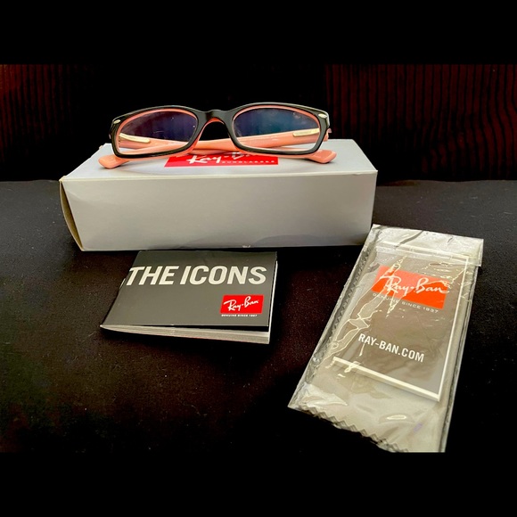 RayBan Accessories Ray Ban Reading Glasses Pink And Black Poshmark